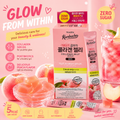 Teazen Kombucha Collagen Peach Jelly
