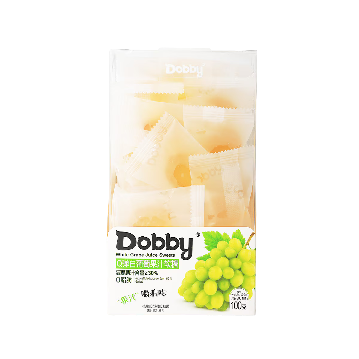 Dobby White Grape Konjac Gummies