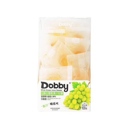 Dobby White Grape Konjac Gummies
